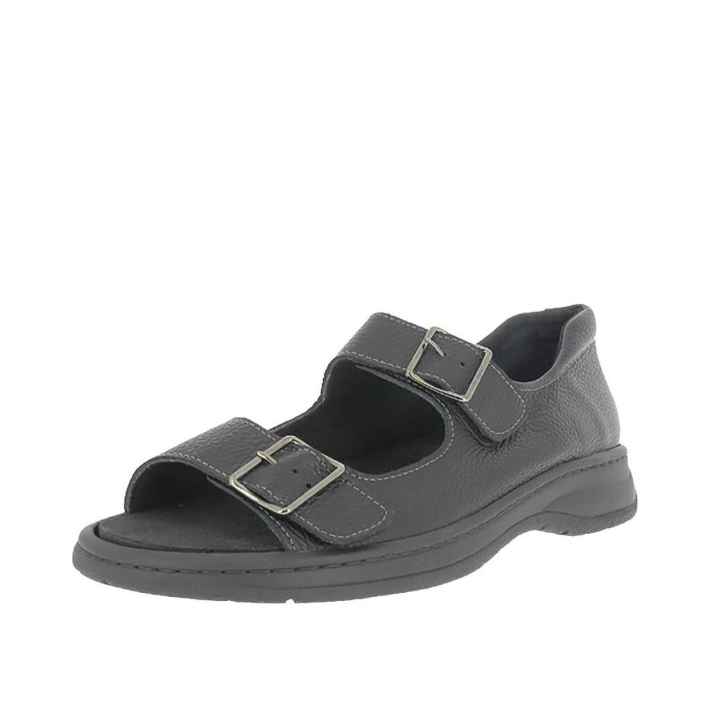 MORGAN NOIR, sandale therapeutiques confort HOMME