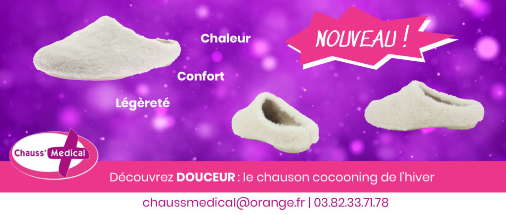 Découvrez DOUCEUR, le chausson cocooning de l'hiver