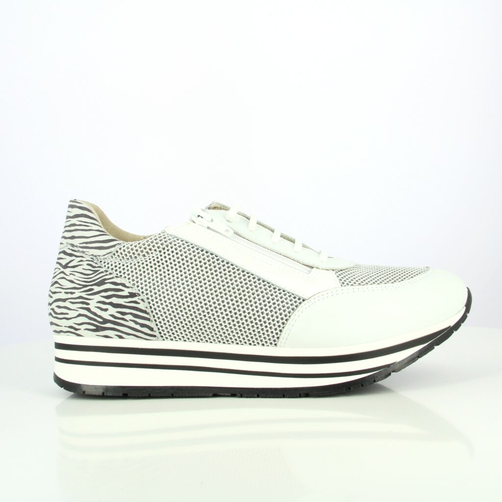 Basket thérapeutique et confort à motif zebre, blanc et noir